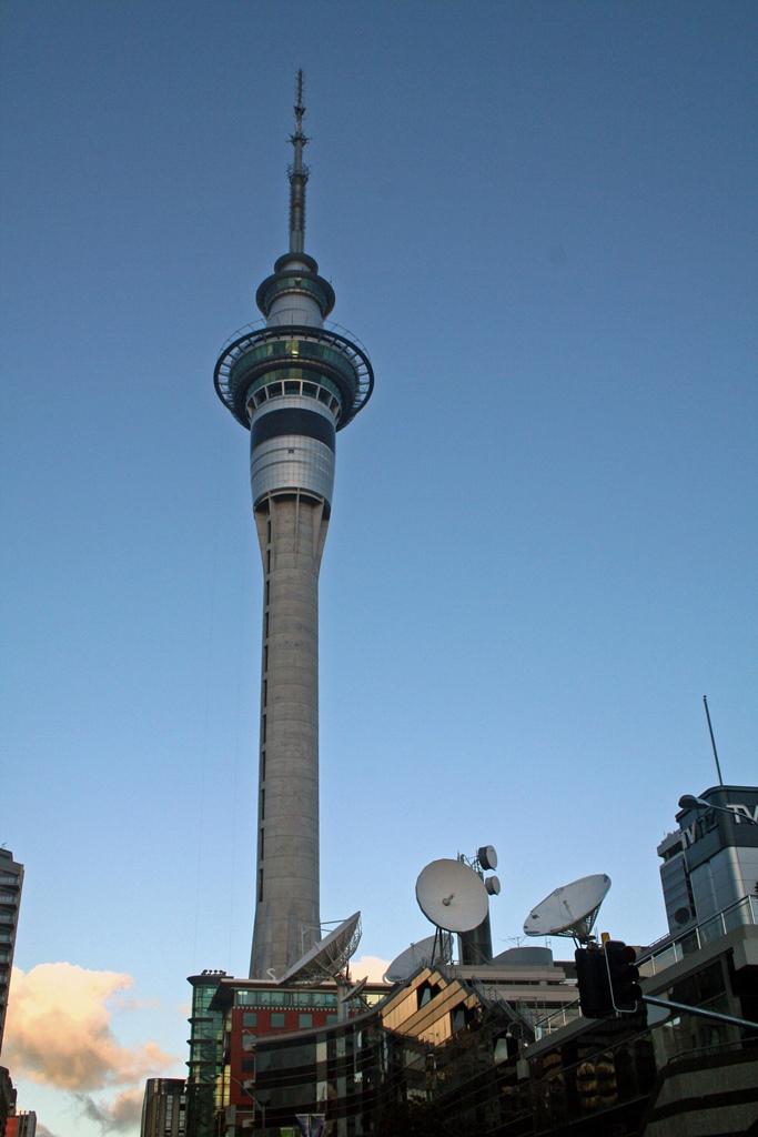 Sky Tower and TVNZ Building